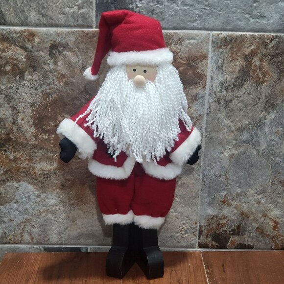 Santa Claus Standing Figurine Christmas Decor - Picture 1 of 13